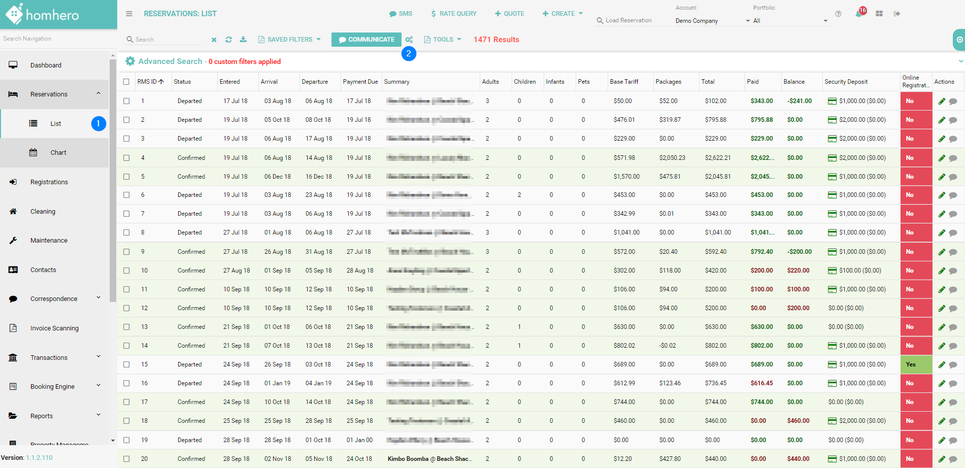 How to add the Vrbo ID column to the Reservations List – HOMHERO